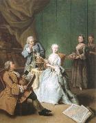 Pietro Longhi The geography hour Spain oil painting artist